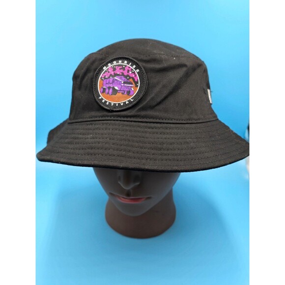 Insomniac Moonrise Festival Bucket Hat & 2ft Long Hand Fan - Picture 1 of 6